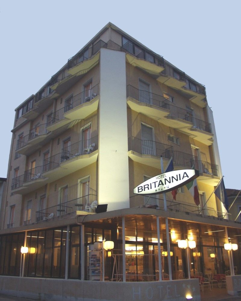 Hotel Britannia Rimini Marina Centro Eksteriør bilde